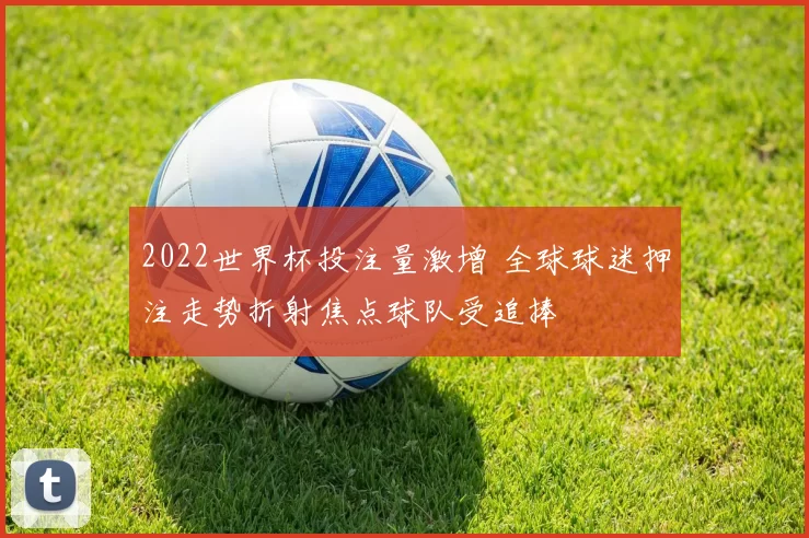 2022世界杯投注量激增 全球球迷押注走势折射焦点球队受追捧