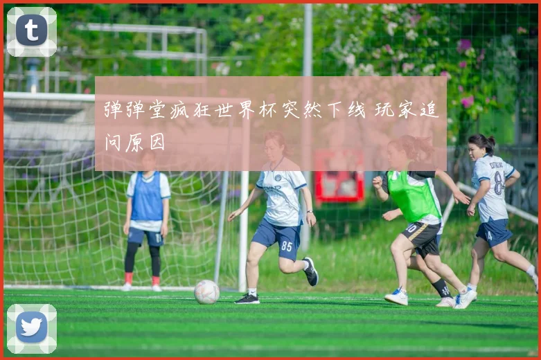弹弹堂疯狂世界杯突然下线 玩家追问原因